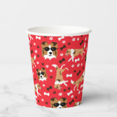 シェットランド・ シープドッグシェトランドシェプドッグコリードッグ 紙コップ (裏面)