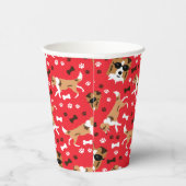 シェットランド・ シープドッグシェトランドシェプドッグコリードッグ 紙コップ (右)