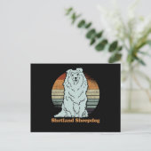 シェットランド・ シープドッグシェトランドシープドッグ |犬のオーナーシェットランド・ シープドッグ ポストカード (スタンド正面)