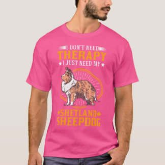 シェットランド・ シープドッグセラピーシェトランドシェプドッグ Tシャツ