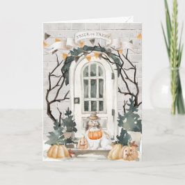 シェットランド・ シープドッグトリックハロウィーン カード