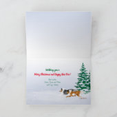 シェットランド・ シープドッグドッグズプルレッドスリー シーズンカード (内部)