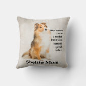 シェットランド・ シープドッグママ枕 クッション (裏面)