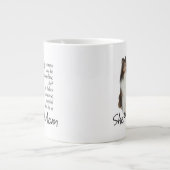 シェットランド・ シープドッグマムジャンボマグ ジャンボコーヒーマグカップ (正面)