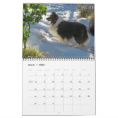 シェットランド・ シープドッグ予定表 カレンダー (3月 2026)