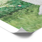 シェットランド・ シープドッグ夏 ポスター (角)