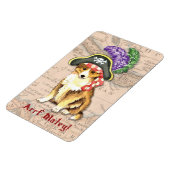 シェットランド・ シープドッグ海賊 マグネット (左側)