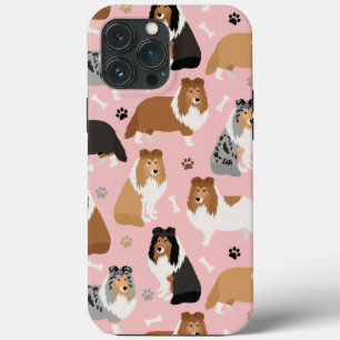 シェットランド・ シープドッグ犬のボーンと前足のケースメイトiPhoneケー iPhone 13 Pro Maxケース