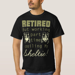 シェットランド・ シープドッグ退職した贈り物 Tシャツ