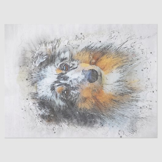 シェットランド・ シープドッグ – シェトランドシープドッグデコパージュ 薄葉紙 (正面)