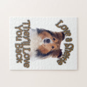 シェットランド・ シープドッグ ジグソーパズル (横)