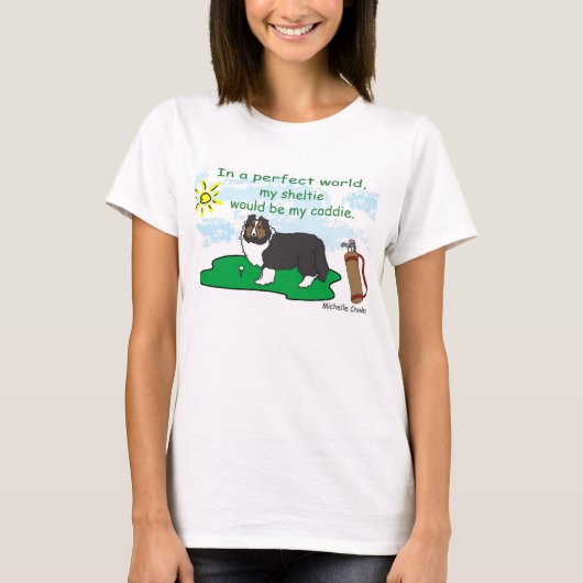 シェットランド・シープドッグ Tシャツ (正面)