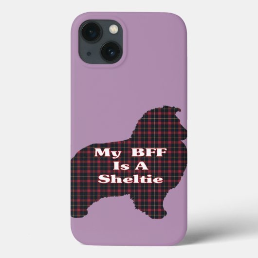 シェットランド・ シープドッグBFFギフト Case-Mate iPhoneケース (裏面)