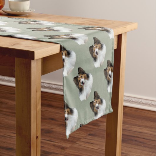 シェットランド・シープドッグPortait ショートテーブルランナー (インサイチュ)