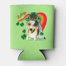 シェットランド・ シープドッグSt patricks day 缶クーラー