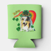 シェットランド・ シープドッグSt patricks day 缶クーラー (裏面)