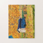 シェッ素朴ド – 秋の葉パズル ジグソーパズル (縦)