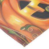 シェトランドシェプドッグ不気味ハロウィンウィッチカボチャ テーブルクロス (アングル)