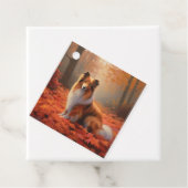 シェトランドシェプドッグ紅葉秋インスパイア フェイバータグ (インサイチュ)