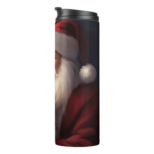 シェトランドシープドッグサンタクロースフェスティバルクリスマス タンブラー (回転右)