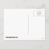 シェトランドシープドッグブルーマーレシェットランド・ シープドッグドッグホリデイ シーズンポストカード (裏面)