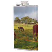 シェトランドポニーとクリスキットル フラスク (左)