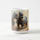 シェトランドポニー（コーヒーマグNo5）シェトランド6セット コーヒーマグカップ (中央)