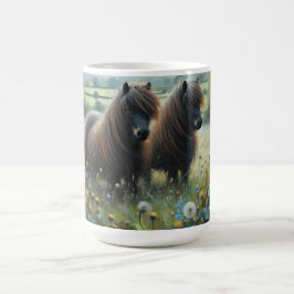 シェトランドポニー（コーヒーマグNo6）シェトランド6セット コーヒーマグカップ