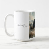 「シェトランドポニー」（セットの2番）コーヒーマグ コーヒーマグカップ (左)