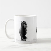 シェトランド諸島の種馬のマグ コーヒーマグカップ (左)