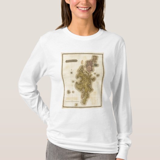 シェトランド諸島島 Tシャツ (正面)