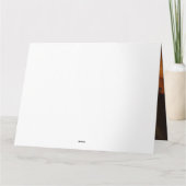 シェトランド・シープドッグの子犬 オータム・ディライト パンプキン カード (裏面)