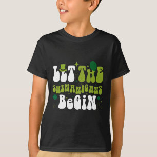 シェナおもしろいニガンに男の子の女の子のセントパーを開始させる Tシャツ