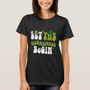 シェナおもしろいニガンに男の子の女の子のセントパーを開始させる Tシャツ