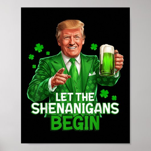 シェナニガンがトランプおもしろいを始めよう。 ポスター (正面)