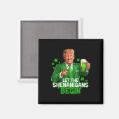 シェナニガンがトランプおもしろいを始めよう。 マグネット (正面/裏面)
