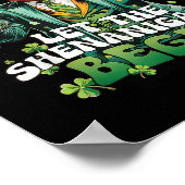シェナニガンがトランプSt patricks dayを始める ポスター (角)