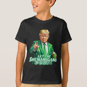 シェナニガンがトランプSt pattys dayを始める Tシャツ