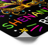 シェナニガンがマルディグラスパーティーマスクを始める ポスター (角)