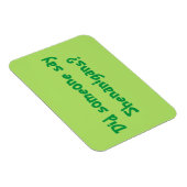 シェナニガンって言った？聖パトリックの日 マグネット (右側)