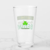 シェナニガンにガラス杯を始めさせる タンブラーグラス (裏面)