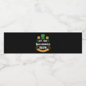 シェナニガンに聖パトリックの日を始めさせる ペットボトルラベル (シングルラベル)