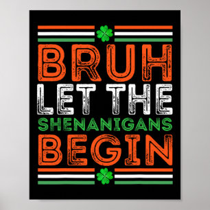 シェナニガンにSt patricks day・ボーイを始めさせる ポスター