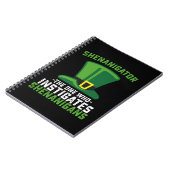 シェナニガンを扇動するシェナニゲーター ノートブック (左側)