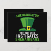 シェナニガンを扇動するシェナニゲーター ポストカード (正面/裏面)