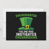 シェナニガンを扇動するシェナニゲーター 招待状 (正面)