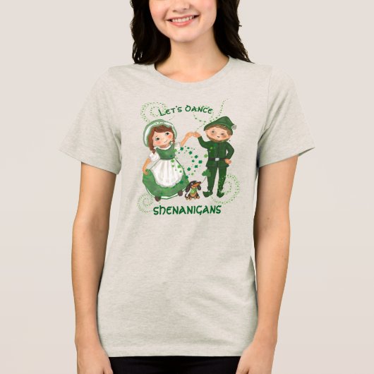 シェナニガンを踊ろう トライブレンドＴシャツ (正面)