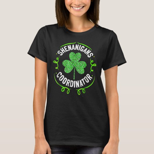 シェナニガンコーディネーターマッチング先生St Patric Tシャツ (正面)