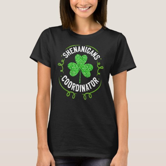 シェナニガンコーディネーターマッチング先生St Patric Tシャツ (正面)