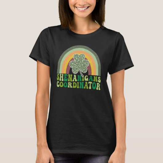 シェナニガンコーディネーターRainbow Groovyヴィンテージ Tシャツ (正面)